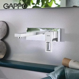 Встраиваемый cмеситель для раковины GAPPO G1017-12