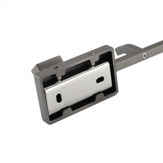 Вешалка GAPPO G0716-49 на 4 крючка 426 мм, оружейная сталь