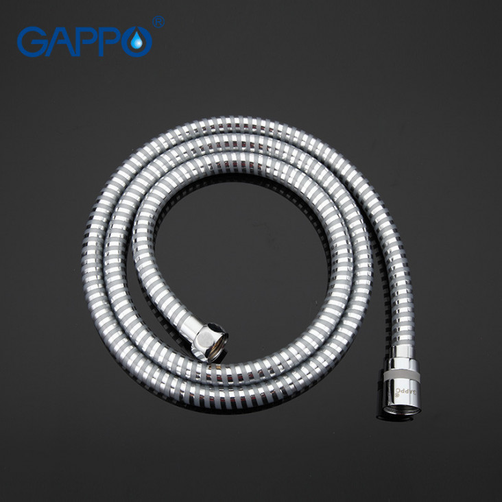 Шланг для душу GAPPO G42, 1500 мм, PVC армований алюмінієвою стрічкою фото
