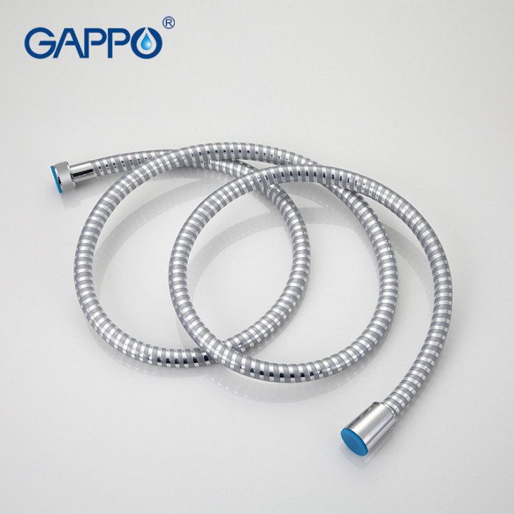 Шланг для душу GAPPO G42, 1500 мм, PVC армований алюмінієвою стрічкою фото