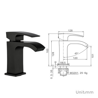 Смеситель для раковины GAPPO G1007-6
