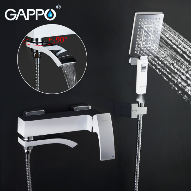 Змішувач для ванни GAPPO G3207-8 фото